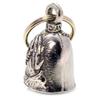Guardian Bell AMGB-029 Amulet Biker Keychain Traffic Safety Amulet Bell, Pewter