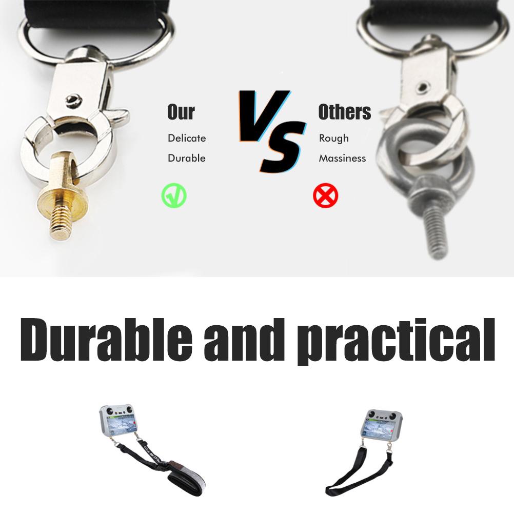 Verstellbares Schlüsselband Nackengurt für Mini 3 Pro Sicherheit Bequem Einfach zu installieren Drohnen-Schlüsselband