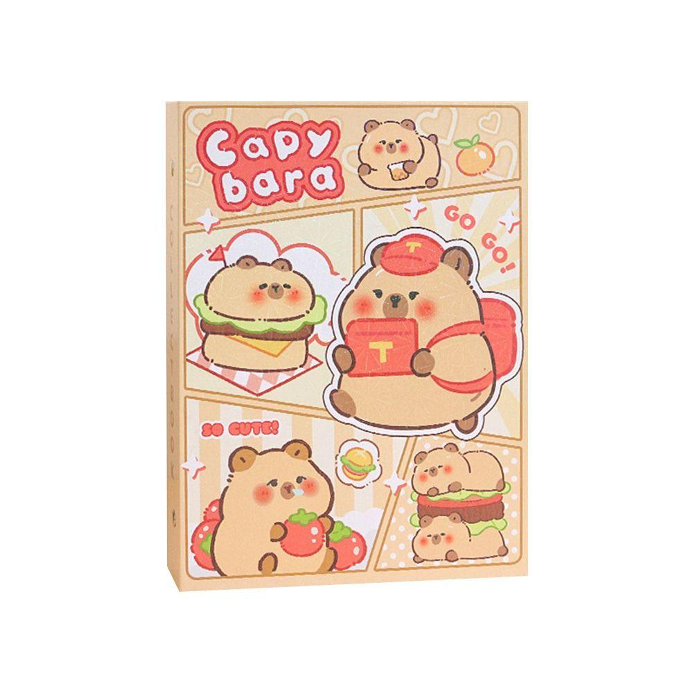 3-Inch Capybara Photo Album Cute Postcard Card Album  for Polaroid Photo Picture