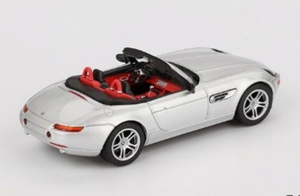 Sunrich MINI GT Scale BMW Z8 Silver Finished Product 1/64 (Left-Hand Drive) MGT00998-L