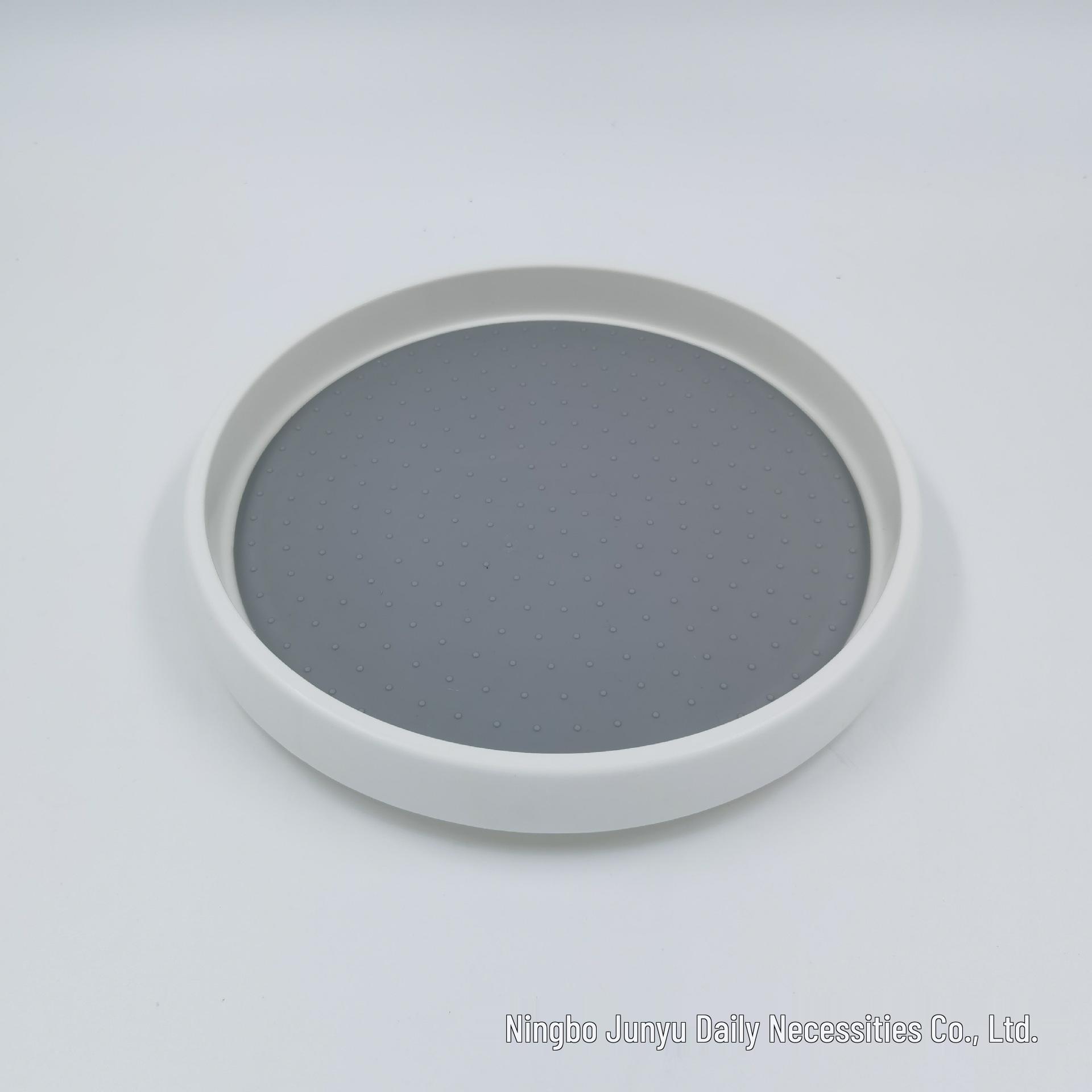 

Круглый нескользящий вращающийся органайзер-лоток для кухни и ванной комнаты