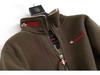 Norwegian Export Men's Winter Fleece Jacket – Fashionable, Embroidered, Versatile, and Casual.