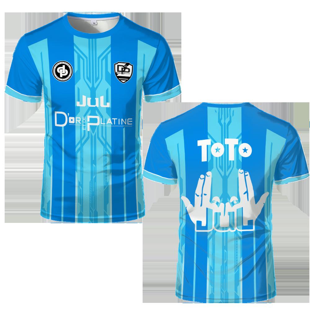 

Jersey French Rapper Co-branded Juldtp Breathable Football Shirt Boys Girls Comfortable Gift Tops 6XL