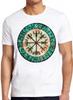 Vegvisir T Shirt Viking Celtic Compass Cool Gift Tee 2809
