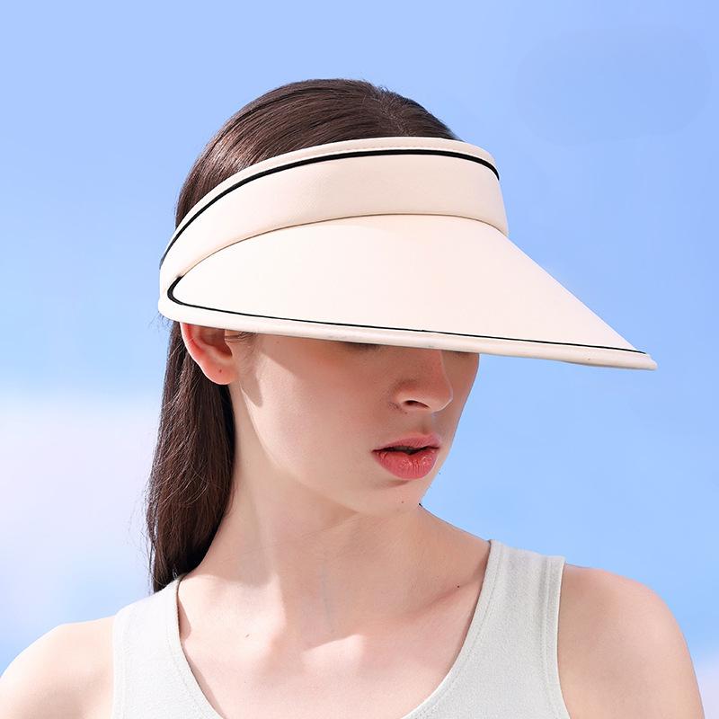 Sun Protection Hat for Women In Summer UV Anti Air Top Sun Hat Outdoor Face Covering Sun Hat Showing Small Face