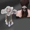 Long Tassels Hairpin Elegant Comfortable Hair Barrette Simple Temperament Hairpin for Special Occasion