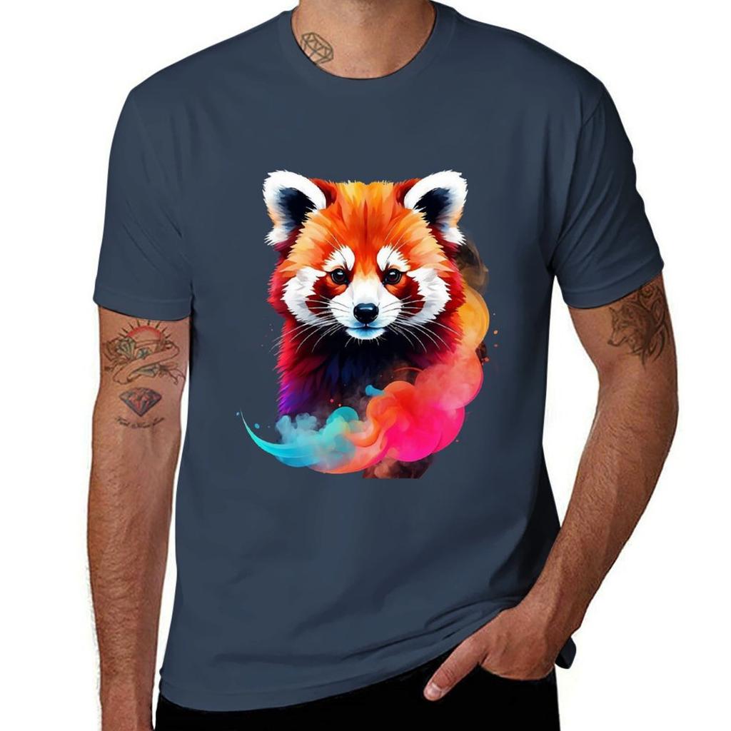 Red Panda Play Bamboo Haven Tshirt Plus Size Lightweight Top