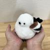 IWAYA ST Mark Certified Toy for Ages 3 and Plush No Batteries Required Eco-Eyachō (Shimaenata) Up, Sound-Emitting Wind-Up Toy,