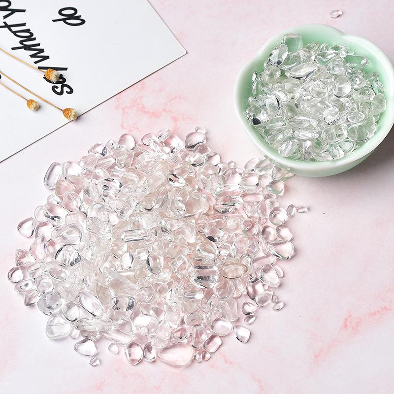 White Crystal Gravel for Purification and Demagnetizing Stone