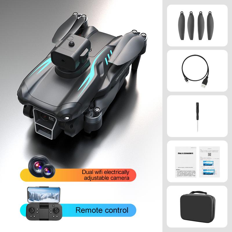 T2 drone aerial photography HD dual lens brushless motor optical flow hovering obstacle avoidance remote control aircraft