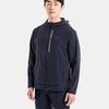 Under Armour UA Série Proteção Solar Jaqueta Moletom com Capuz Ajustada Estampa Logo Letra Masculina Roupa Exterior Preta 1376794-002