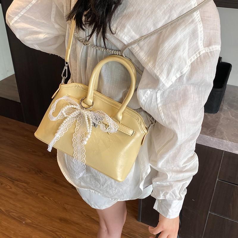 IELGY High-End Fashion Trendy Simple Shell Bag Casual Commuter Shoulder Cross-Body Female Bag