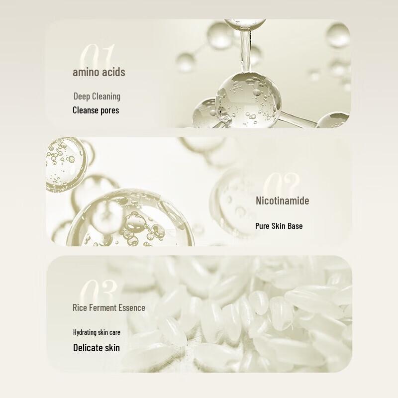 Little Dream Garden Rice Ferment Amino Acid Foaming Cleanser