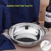 Wutuo 304 Stainless Steel Induction Hotpot Soup Pot