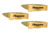 Ultem Series Medium Thumb Picks, 1.0mm, Amber, 3-Pack, PUL22M