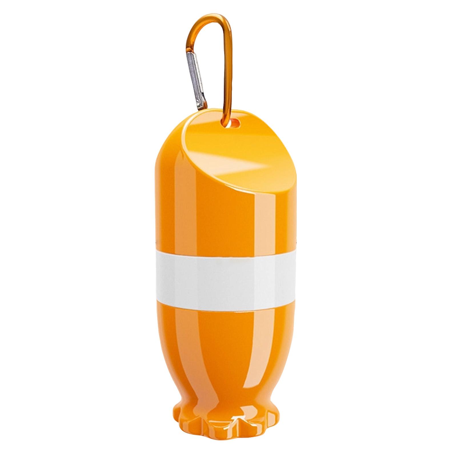 

Portable Sunscreen Applicator Bottle 100ml Capacity Detachable Squeeze Dispenser with Hanging Hook for Easy Outdoor Use and Travel One Size помаранчевий