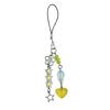 Cuteness Fish Handmade Beaded Phone Charm Unique Heart Key Holder Multifunctional Keychain Present for Girls and Women