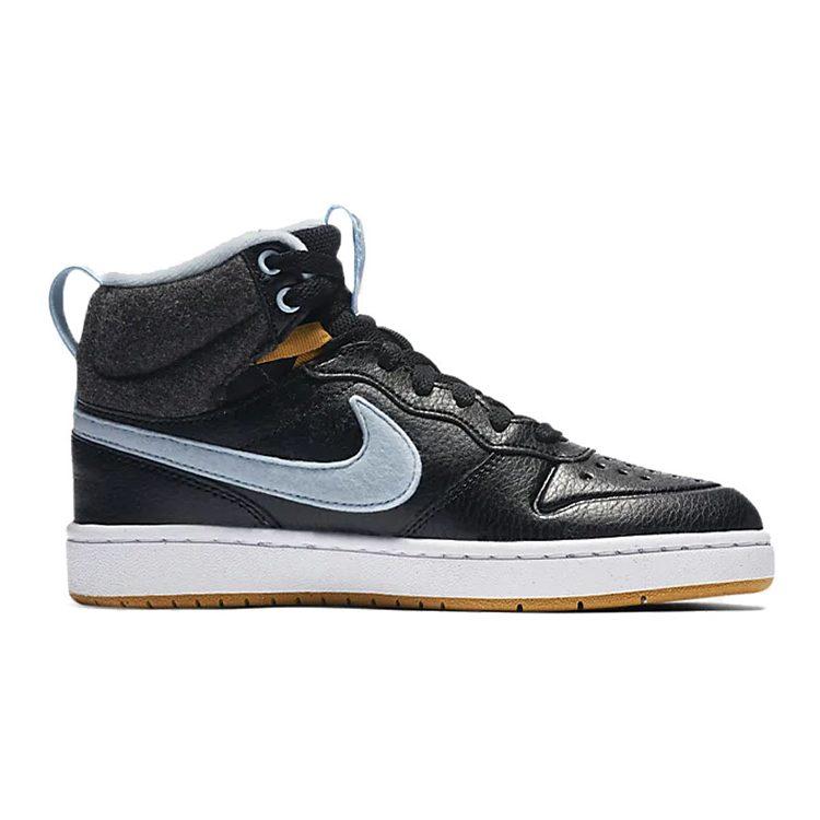 Nike Court Borough Black GS CD6145-001