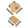 Blocking Board For Crocheting Handcrafted Wooden Blocking Board Wooden Crocheting Accessories With Board Base For Sewing