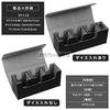 Toy God Trading Card Deck Case, Magnetic Removable Card Case, Leather Card Case Holder Storage (Black (with Dice Compartment))