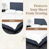 4Pc/Set 4 Clips Adjustable Elastic Bed Sheet Holder Mattress Clip Fasteners Cover Blankets Non-Slip Fixing Strap Grippers