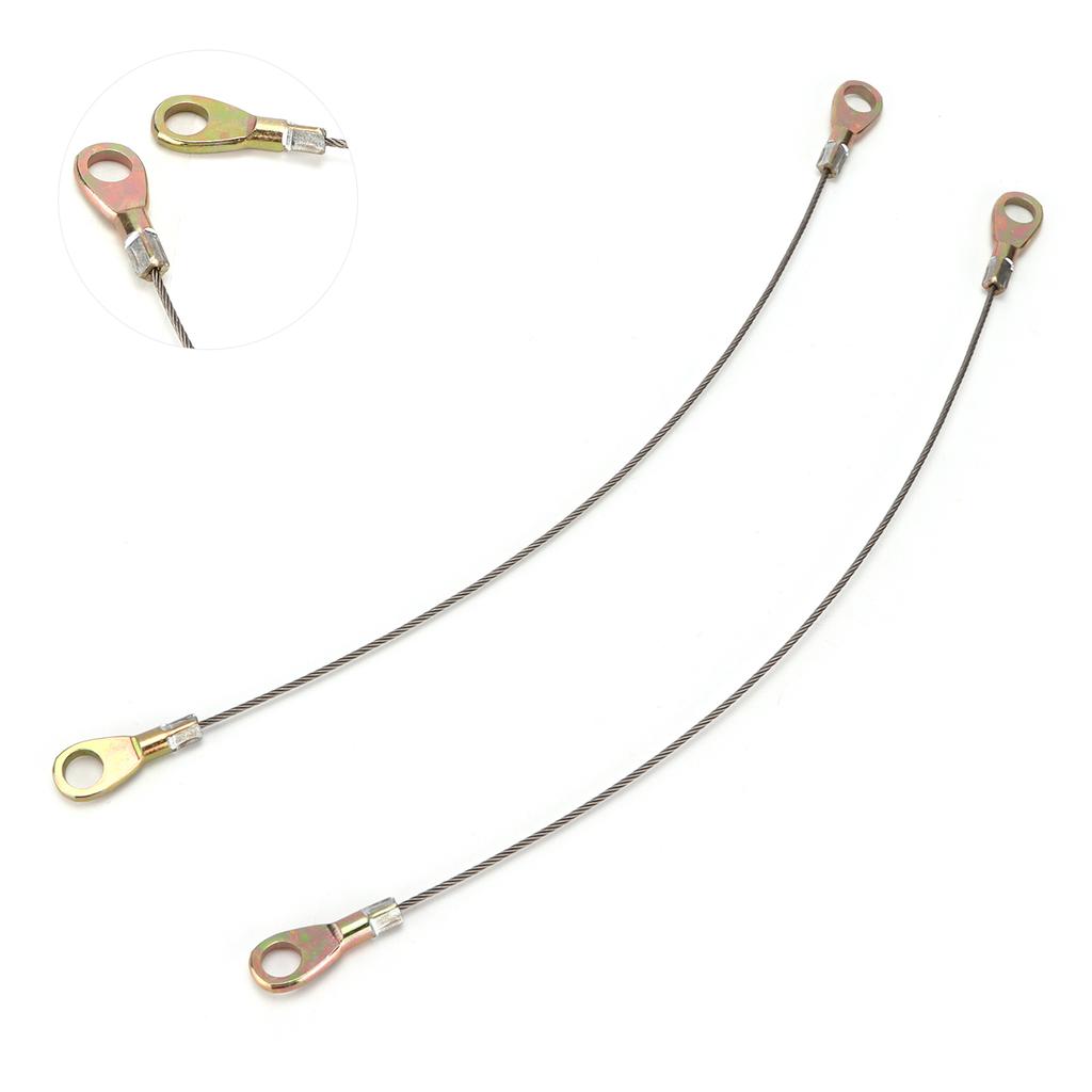 2PCS Tailgate Cable Hook 53045‑1065 Replacement for Mule 3000 3020