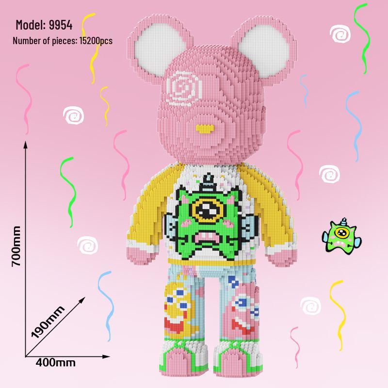 2024 Giant Baby Dragon Building Blocks Puzzle - Educational Toy for Children