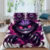 Cheshire Cat Duvet Cover, Bedding Sets 2 Piece Comforter Cover With Pillowcases75*50Cm, Soft Bed Cover For Adults And Children