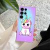 Cute Unicorn Cartoon Rainbow Phone Case S25Ultra For Samsung Galaxy S25 S24 S23 S21 Ultra S20 FE S22 Plus A35 A55 5G Clear Cover