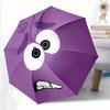 1pc Fear, Inside Out Automatic Umbrella , Compact Folding Design - Heavy-Duty 8-Rib, Lightweight Portable Umbrella for Women/Men Yy250801001