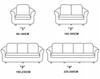 Cover For 4-Seater Velvet Corner Sofa Grey