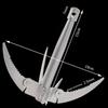 Fishing Water Grass 4 Claw Anchor Sickle Remover Foldable Sickle Plant Cutter Fishing Accessories Fishing Gear Supplies