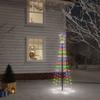 VidaXL Christmas Tree with Stake LED Christmas Tree Holiday Decoration Christmas Ornament Party Decoration Colorful 108 343552
