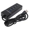 USB 2.0 Hub 4 Port 480Mbps USB Docking Station with LED Indicator for Windows for Linux for OS X