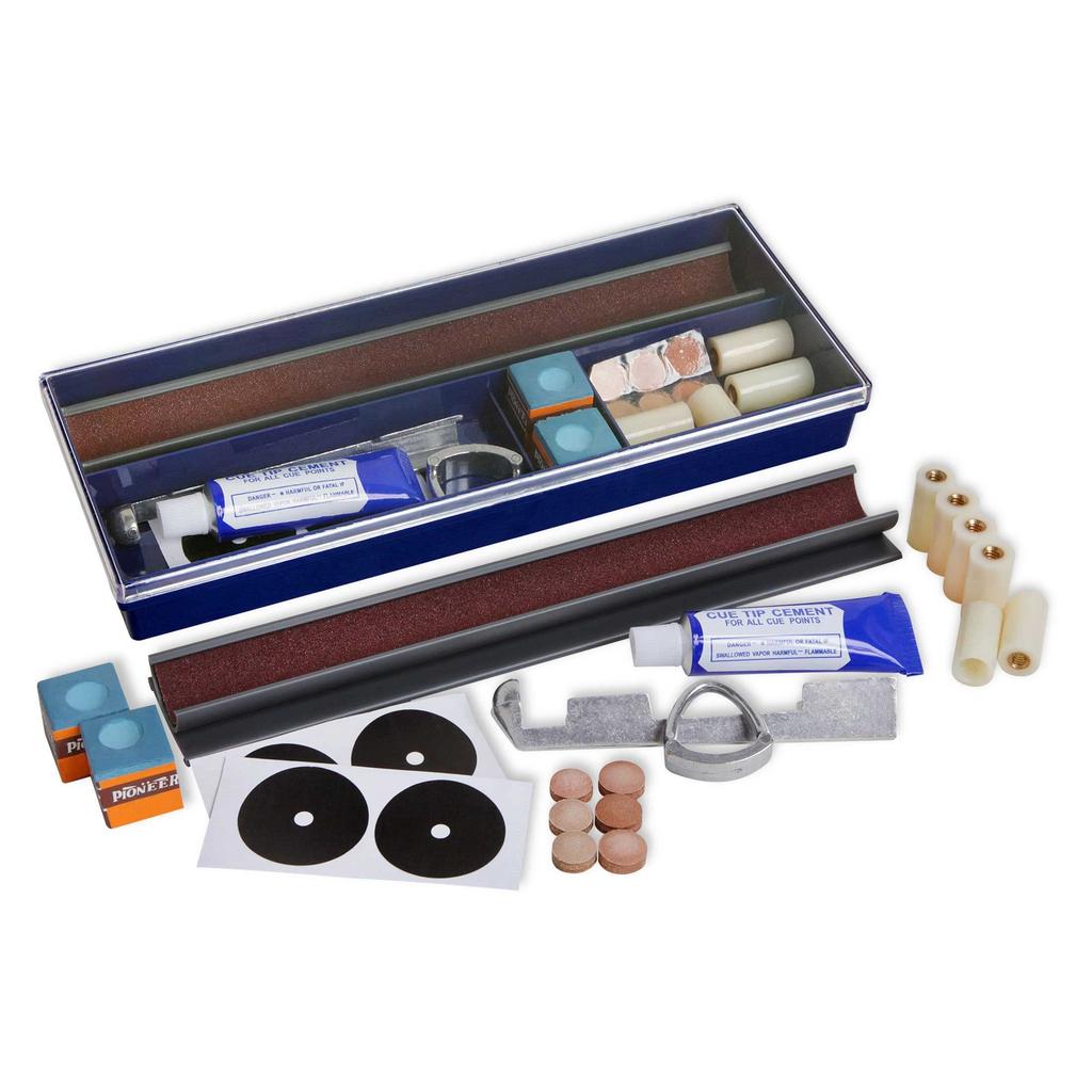 OKKO Billiard Pool Cue Standard Repair Kit 9 Items Included -
