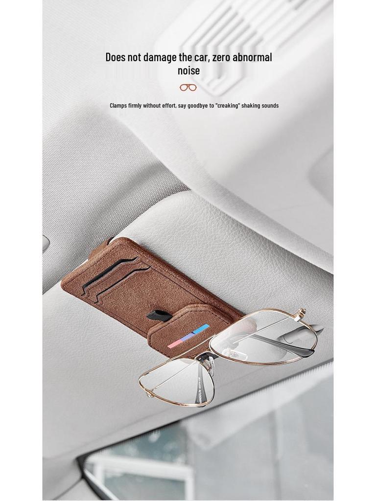 Car Sun Visor Multifunctional Clip for Glasses, IDs, and Receipts