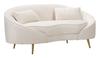 Sofa 2 Seaters Oslo With Cushions Cream Cm 148X84X68