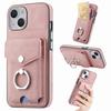 Magnetic Ring Holder Wallet Leather Case for IPhone 14 Pro Max 15 13 12 11 X XS XR 7 8 Plus SE2026 Vertical Cards Solt Cover