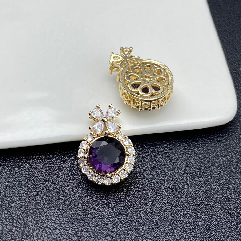 Diamond Color-Preserving Zircon Magic Beads for DIY Jewelry Bracelet Making