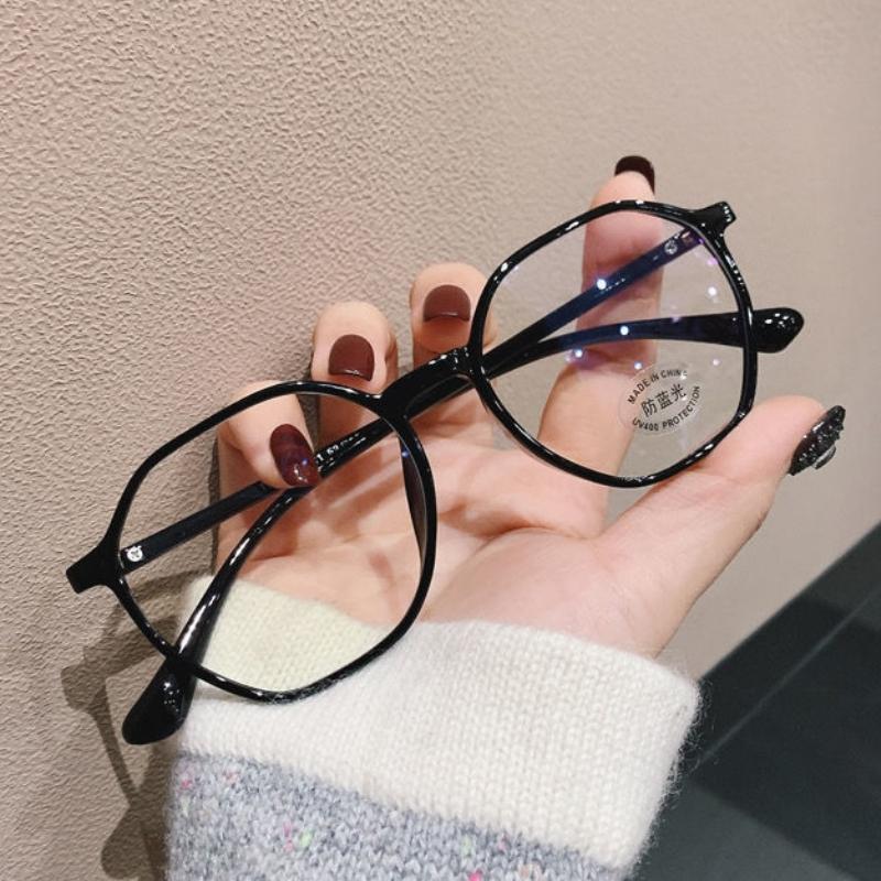 Anti-Blue Reading Glasses Male Polygonal Mom Reading Glasses