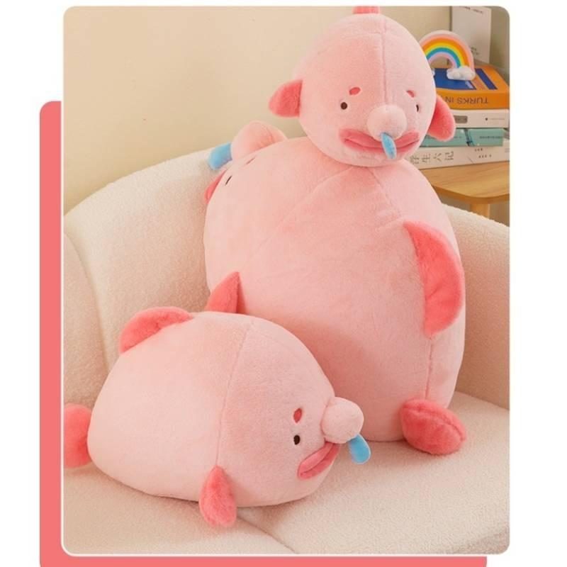 Cute Adorable Snot Fish Whale Plush Toy Pillow Gift Wholesale 30cm 0.25kg