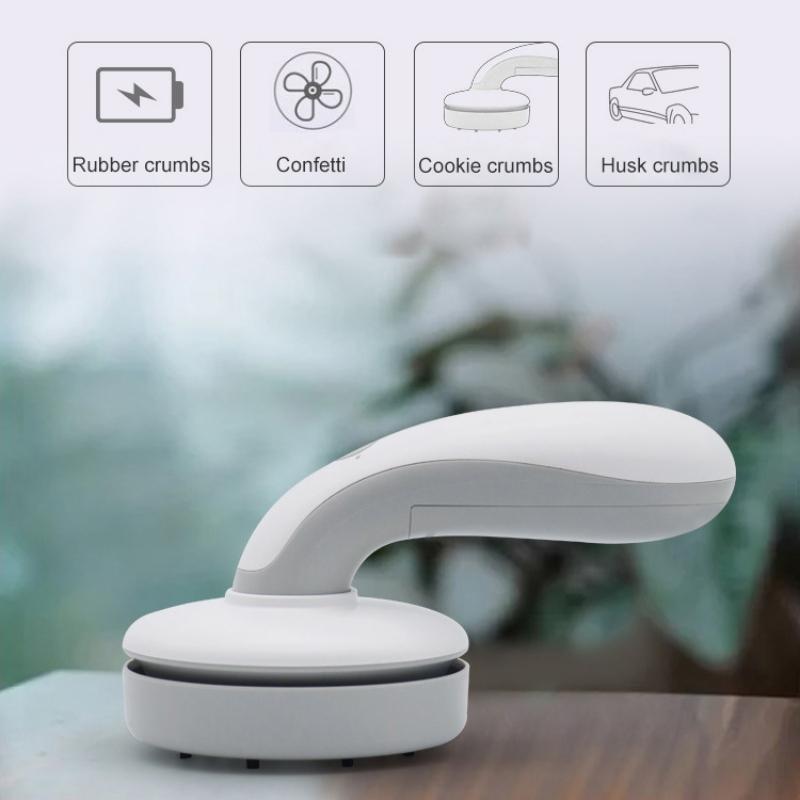 Mini Desktop Vacuum Cleaner Charging Student Portable Small Automatic Cleaner Handheld Dust Cleaning Artifact