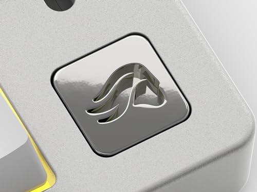 Glorious Numpad Premium Wireless Macro Pad with Fox Linear Switches (White)