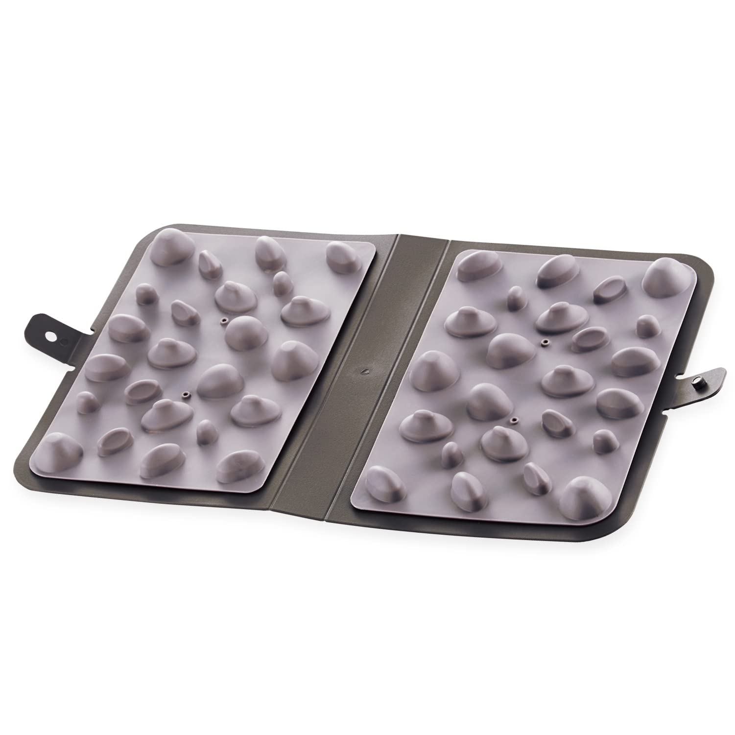 

ELECOM ECLEAR STRETCH Лист для рефлексологии стоп, Офисный стретчинг, Складной, Формат B5, В форме книги, Серый, HCK-FABMGY