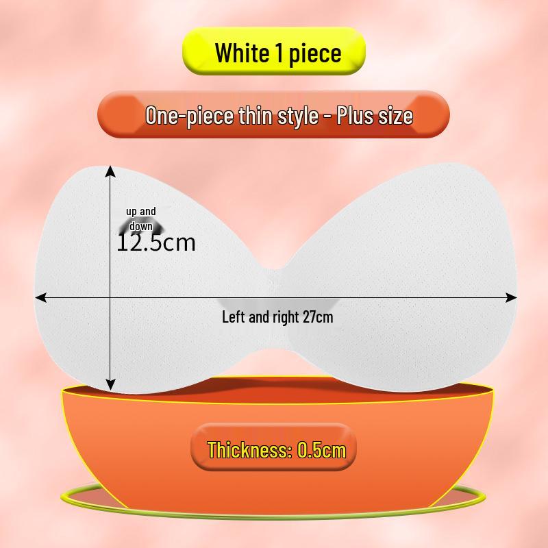 Seamless One-Piece Ultra-Thin Push-Up Sports Bra Pad Replacement