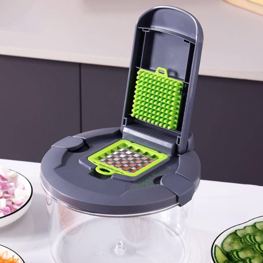 Manual Multi-functional Vegetable Dehydrator Set with Slicer Salad Spinner Vegetable Slicer Fruit