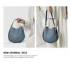 2025 Luxury Women's Genuine Leather Saddle Messenger Bag