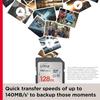 SanDisk SD Card 64GB 128GB 256GB V10 32GB Normal Full Size Original Sandisk Ultra Flash SD Memory Card High Speed Sdxc UHS-I for Camera