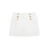 MARTINE GOLF High-Waist H Line Skirt_White