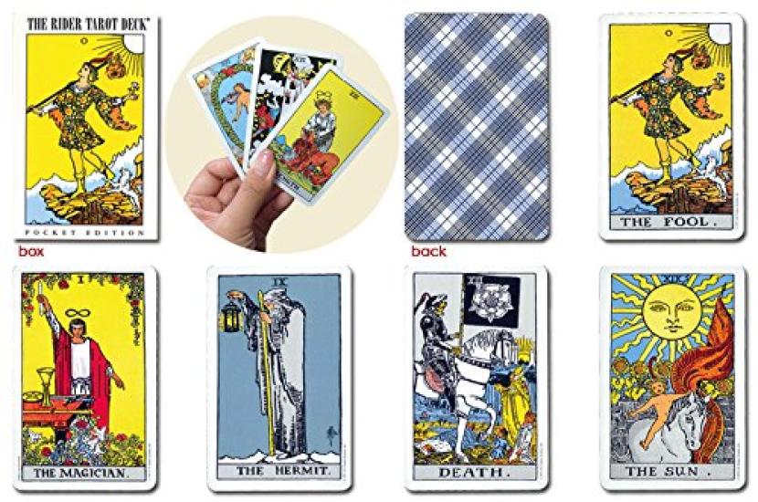 tarot deck Direct Tarot Pocket Rider Waite Includes a Japanese booklet 78-card [Authentic, Import] [Rider <U.S.> Tarot] "Pocket Manual."